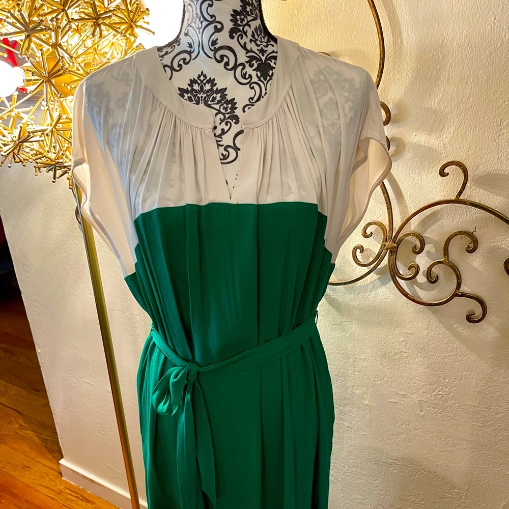 Broadway and Broome color block dress with pockets